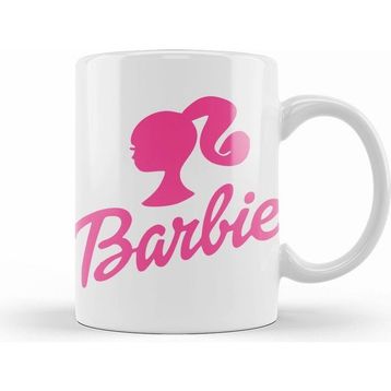 Humuts Barbie Logo Kupa Bardak