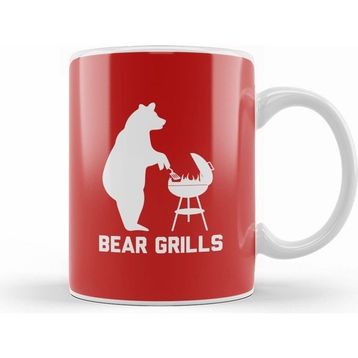 Humuts Bear Grills Pun Kupa Bardak