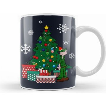 Humuts Beetle Bailey Around The Christmas Tree Kupa Bardak