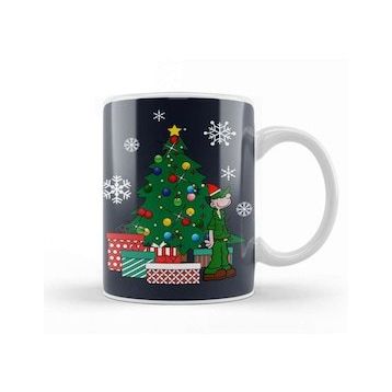 Humuts Beetle Bailey Around The Christmas Tree Kupa Bardak
