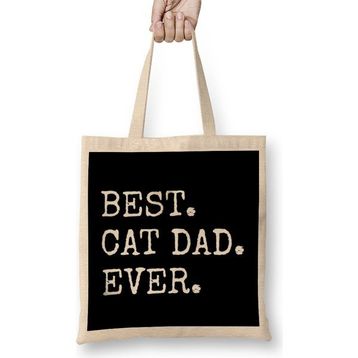 Humuts Best Cat Dad Ever 01 Bez Çanta