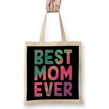 Humuts Best Mom Ever Mom Gifts Anneler Günü Bez Çanta