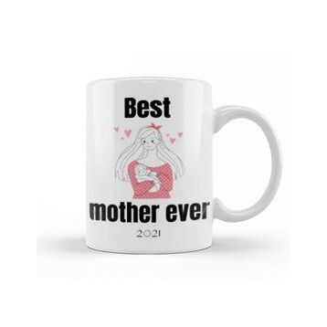 Humuts Best Mother Ever 2021 Kupa Bardak