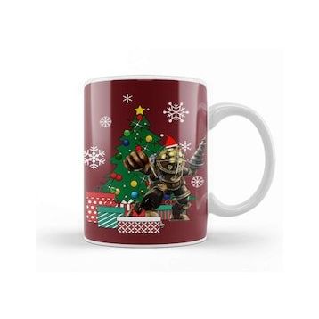 Humuts Big Daddy Bioshock Around The Christmas Tree Kupa Bardak