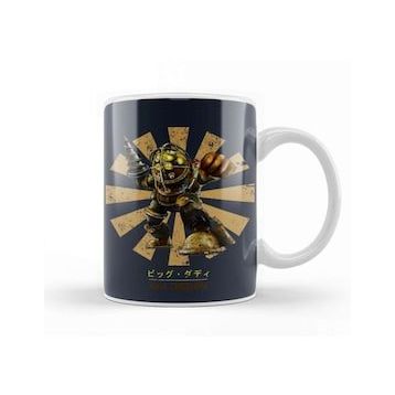 Humuts Big Daddy Retro Japanese Bioshock Kupa Bardak