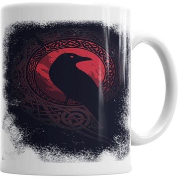 Humuts Black Crow Beyaz Kupa