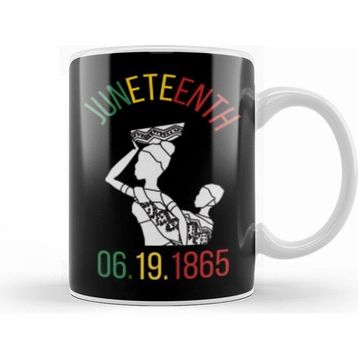 Humuts Black Juneteenth Juneteenth 2021 Beyaz Kupa