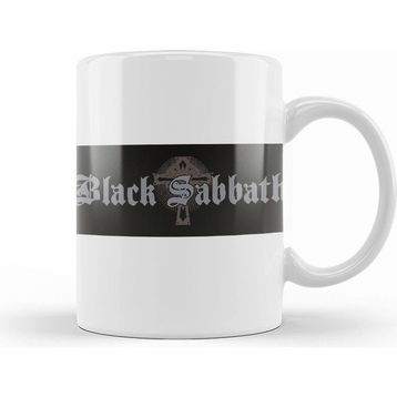 Humuts Black Sabbath Symbol 01 Beyaz Kupa