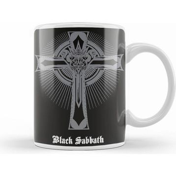 Humuts Black Sabbath Symbol Beyaz Kupa