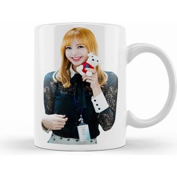 Humuts Blackpink Lisa Beyaz Kupa