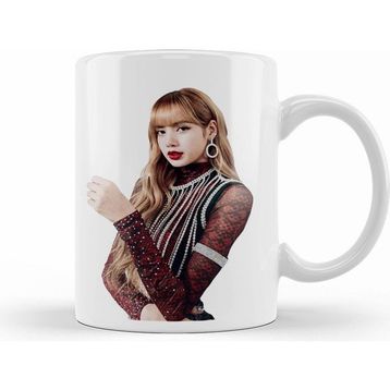 Humuts Blackpink Lisa Beyaz Kupa