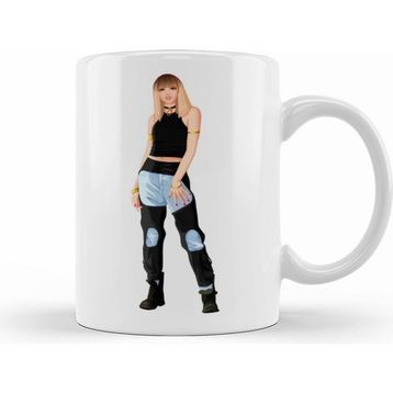 Humuts Blackpink Lisa Beyaz Kupa