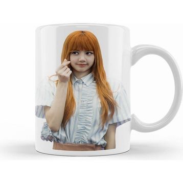 Humuts Blackpink Lisa Beyaz Kupa