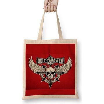 Humuts Bolt Thrower Logo 05 Bez Çanta