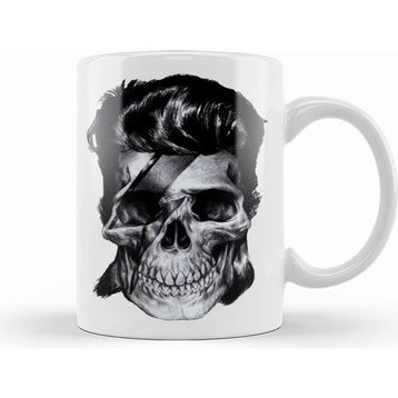 Humuts Bowie Caveira Kupa Bardak