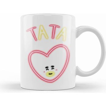 Humuts BT21 Glowing Tata Kupa Bardak