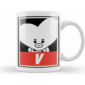 Humuts BT21 V Bts Kupa Bardak