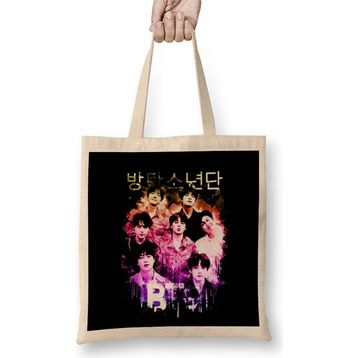 Humuts Bts Bangtan Boys Art Bez Çanta