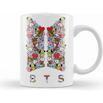Humuts Bts BT21 Kupa Bardak