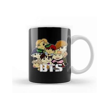 Humuts Bts Chibi Dogpile Kupa Bardak
