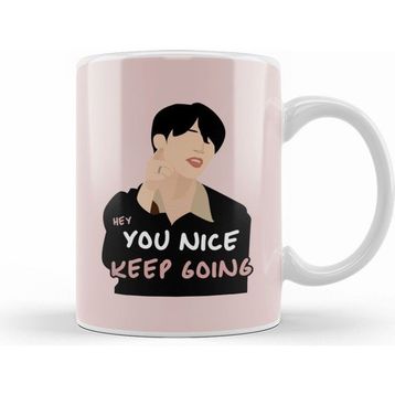 Humuts Bts Hey Jimin You Nice Keep Going Kupa Bardak