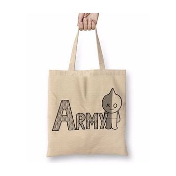 Humuts Bts Meets BT21 Army Bez Çanta