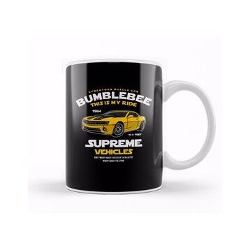 Humuts Bumblebee Transformer 02 Beyaz Kupa