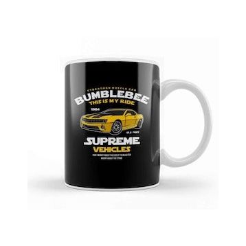 Humuts Bumblebee Transformer 02 Beyaz Kupa
