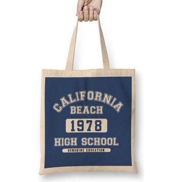 Humuts California Beach High School Bez Uzun Saplı Açık Bej Rengi Çanta