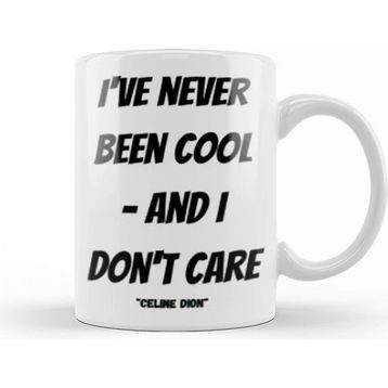 Humuts Celine Dion Quotes Gift Vintage Kupa Bardak