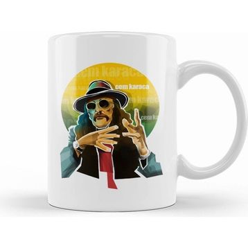 Humuts Cem Karaca Kupa Bardak
