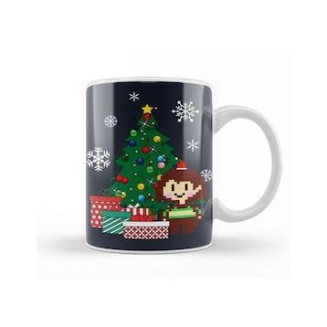Humuts Chara Around The Christmas Tree Undertale Kupa Bardak