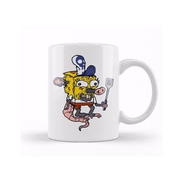 Humuts Cheeseface Fancypants Süngerbob Kupa Bardak