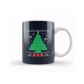 Humuts Chemistree Science Christmas Tree Kupa Bardak