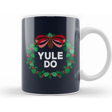 Humuts Christmas Yule Do Wreath Kupa Bardak