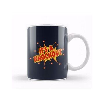Humuts Classic It's A Knockout Logo Kupa Bardak