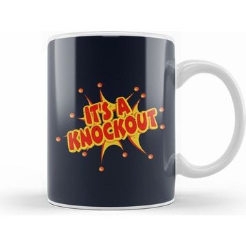 Humuts Classic It's A Knockout Logo Kupa Bardak