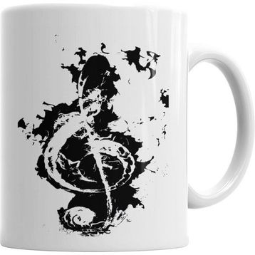 Humuts Clave De Sol Müzik Nota Kupa Bardak