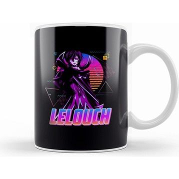 Humuts Code Geass Lelouch Retro Style Kupa Bardak