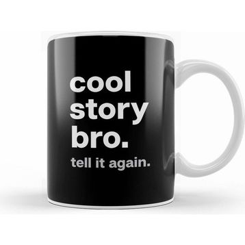 Humuts Cool Story Bro Beyaz Kupa