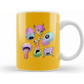 Humuts Cosmic Monsters Kupa Bardak
