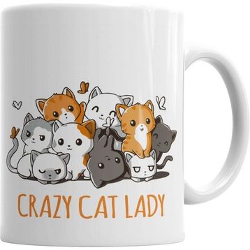 Humuts Crazy Cat Lady Kedi Kupa Bardak