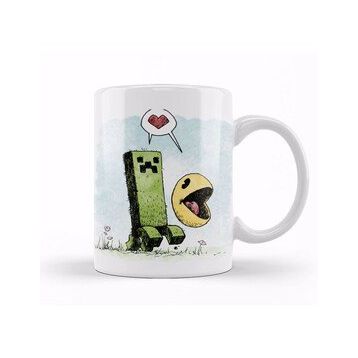 Humuts Creeper Minecraft Pac And Pal Kupa Bardak