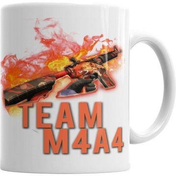 Humuts Cs Go Counter Strike Team M4A4 Beyaz Kupa