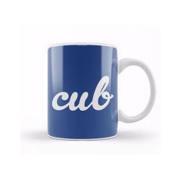 Humuts Cub Slogan Beyaz Kupa