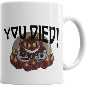 Humuts Cuphead 02 Beyaz Kupa
