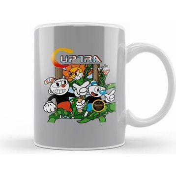Humuts Cuphead Cuptra Beyaz Kupa
