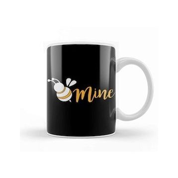 Humuts Cute Be Mine Bee Valentine's Day Adorable Pun Kupa
