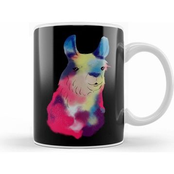 Humuts Cute Galactic Llama Space Exploration Lama Kupa Bardak
