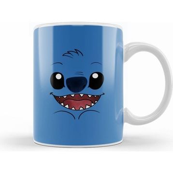 Humuts Cute Stitch Beyaz Kupa